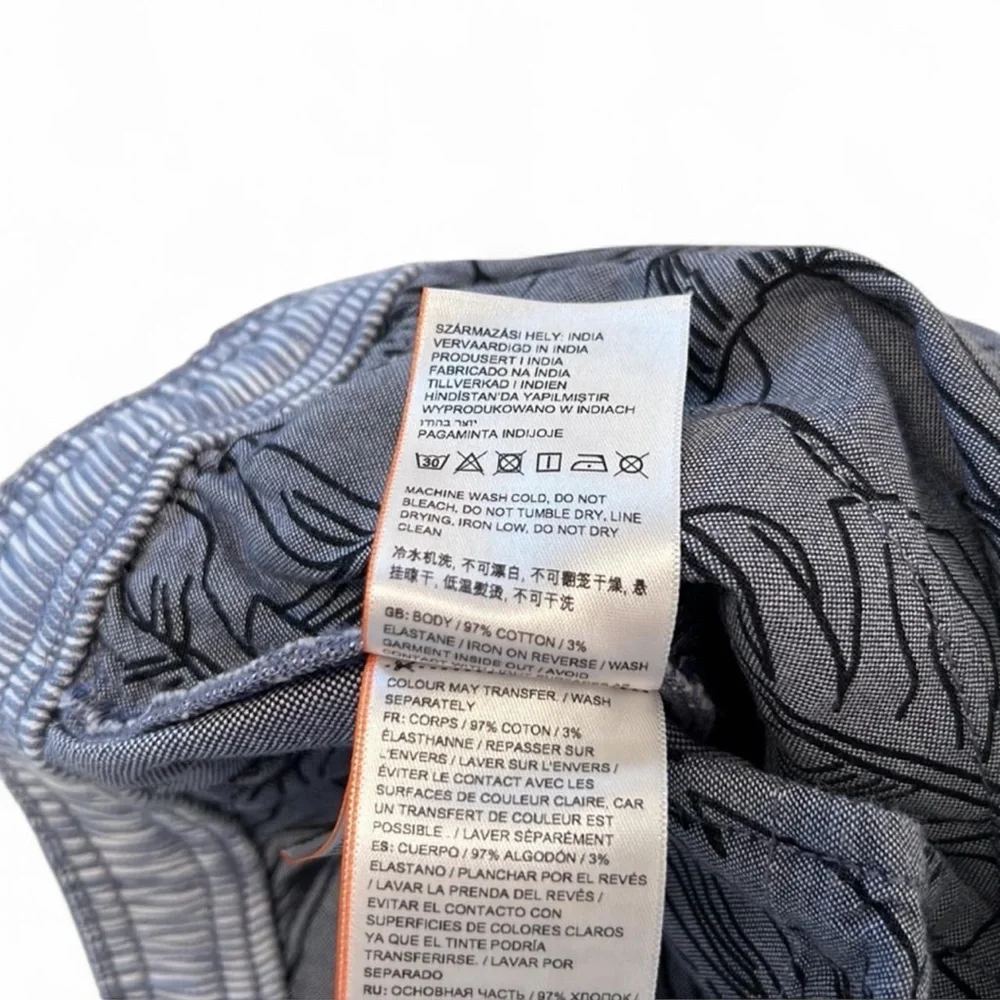 Superdry Sunscorched Flamingo Embroidered Shorts Gray S